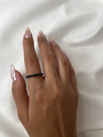 פס שחור רוזגולד 2 ממ